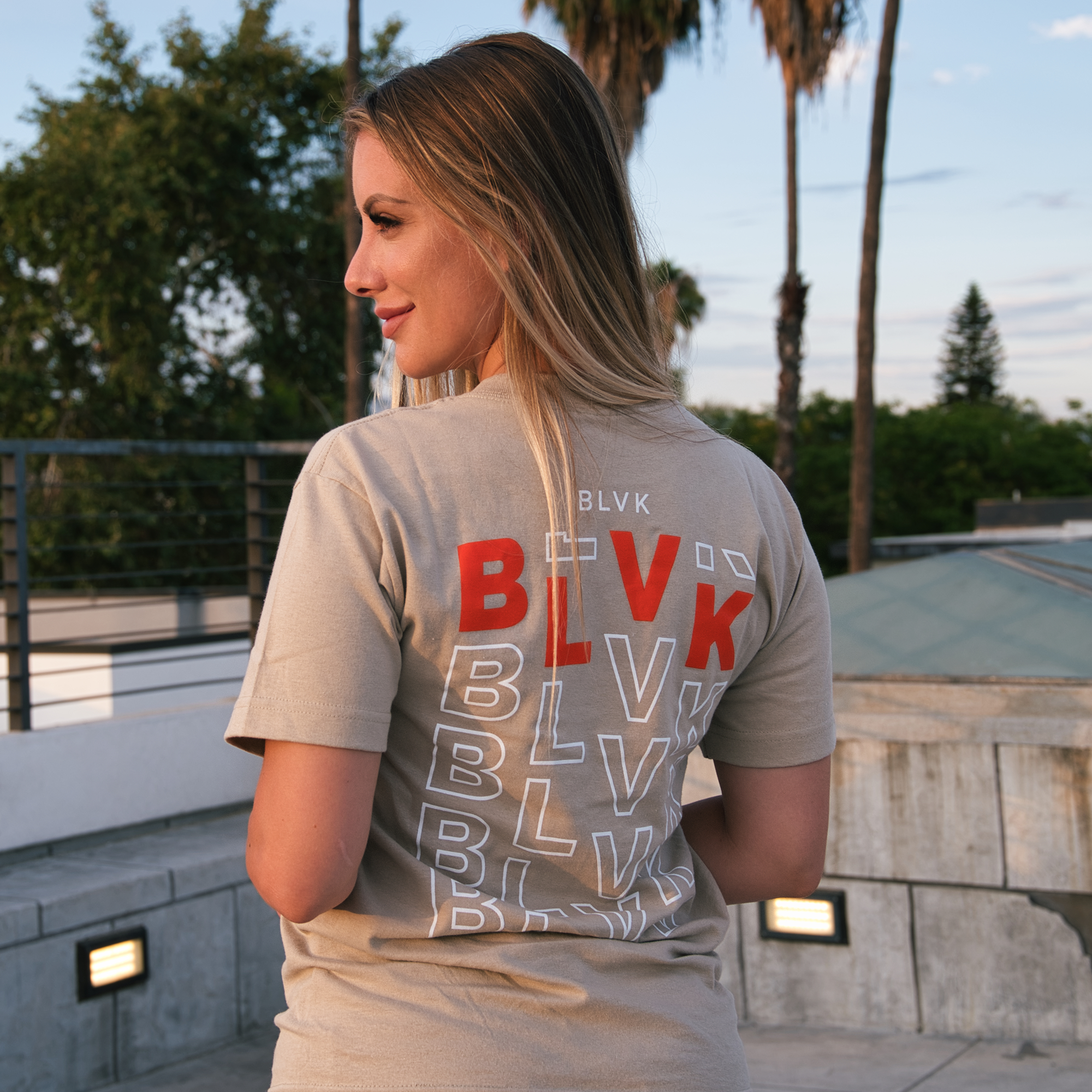 BLVK Staggered T-Shirt