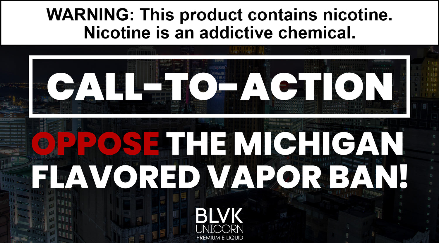 Michigan Becomes the First State to Ban All Flavored E-Cigs!