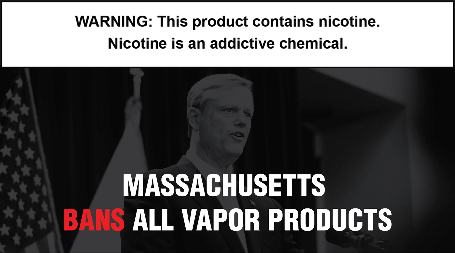 Massachusetts Governor Bans All Vapor Products