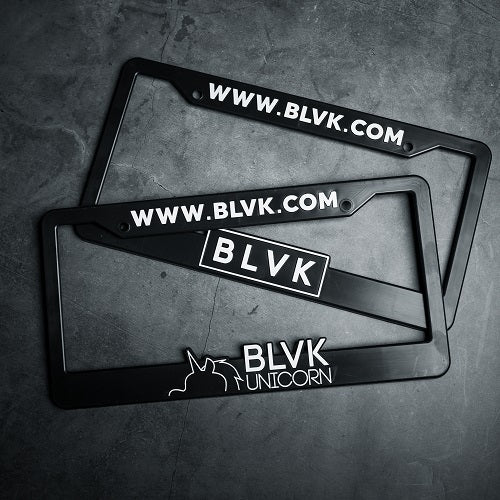 BLVK License Plate Frame
