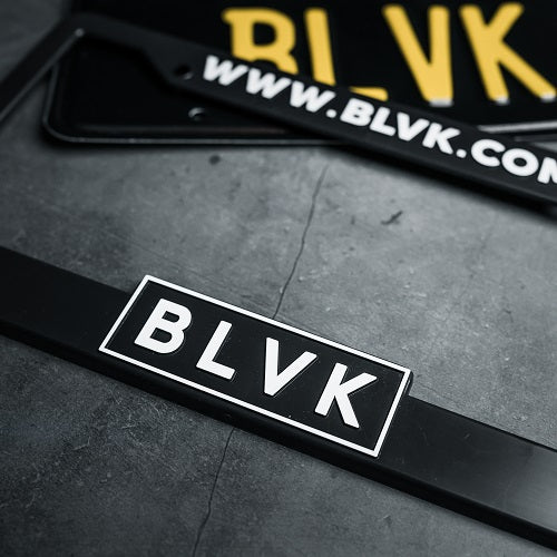 BLVK License Plate Frame